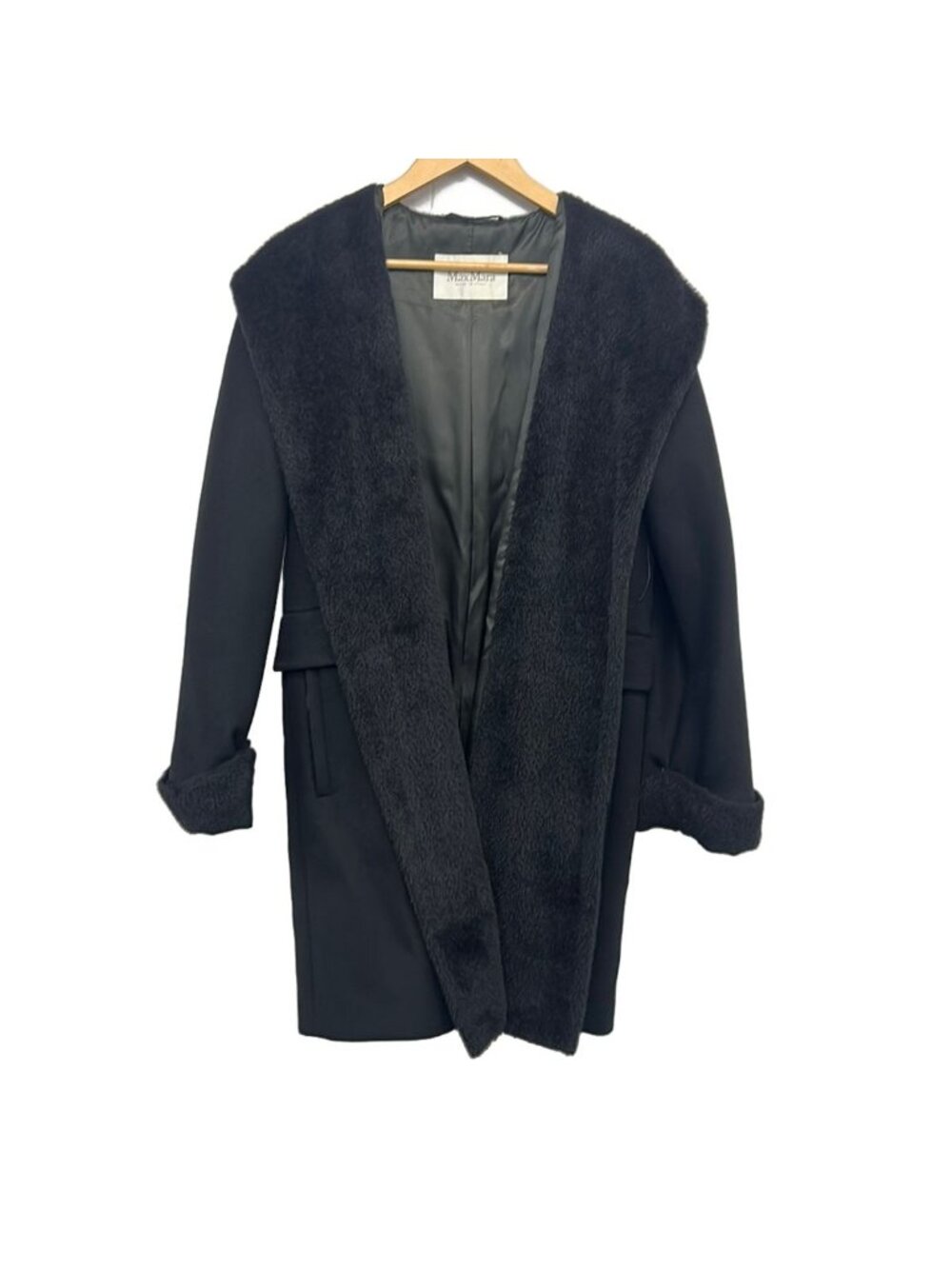 Max Mara Coat M with Black 40
